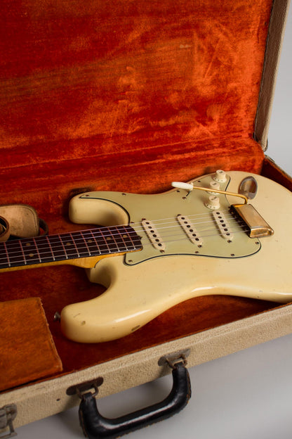 Fender Stratocaster with Gold Hardware Solid Body Electric Guitar (1964)