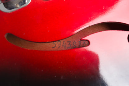 Harmony Silvertone Model 1453 Thinline Hollow Body Electric Guitar (1968)