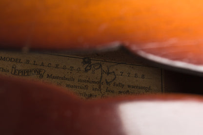 Epiphone Blackstone Arch Top Acoustic Guitar (1934)