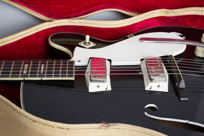 Harmony Silvertone Model 1446L Thinline Hollow Body Electric Guitar (1962)