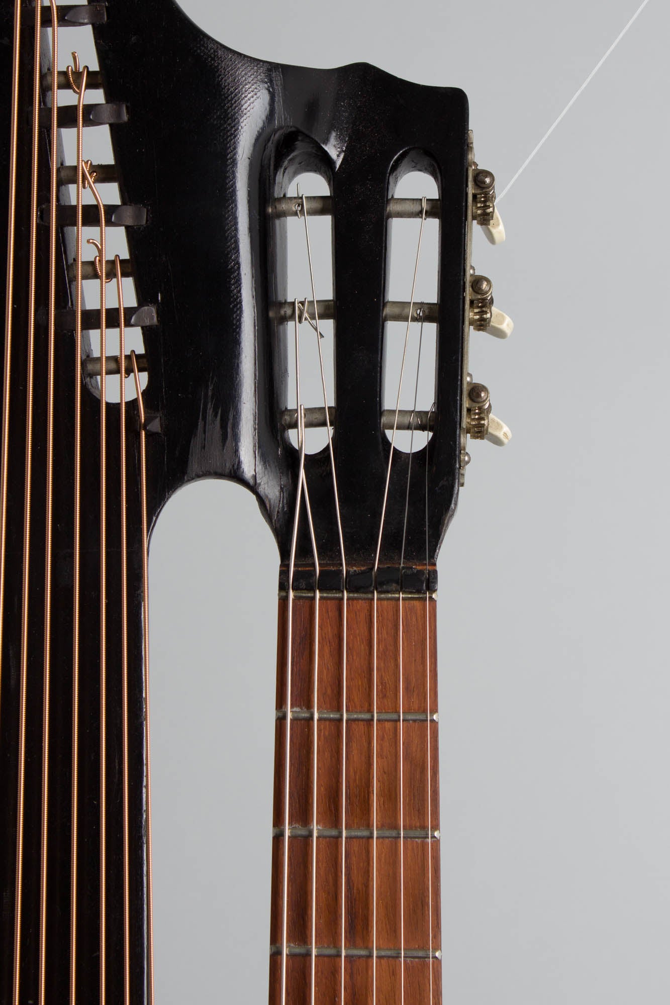 unlabelled 13 Course Schrammel Contra Harp Guitar (1950s)