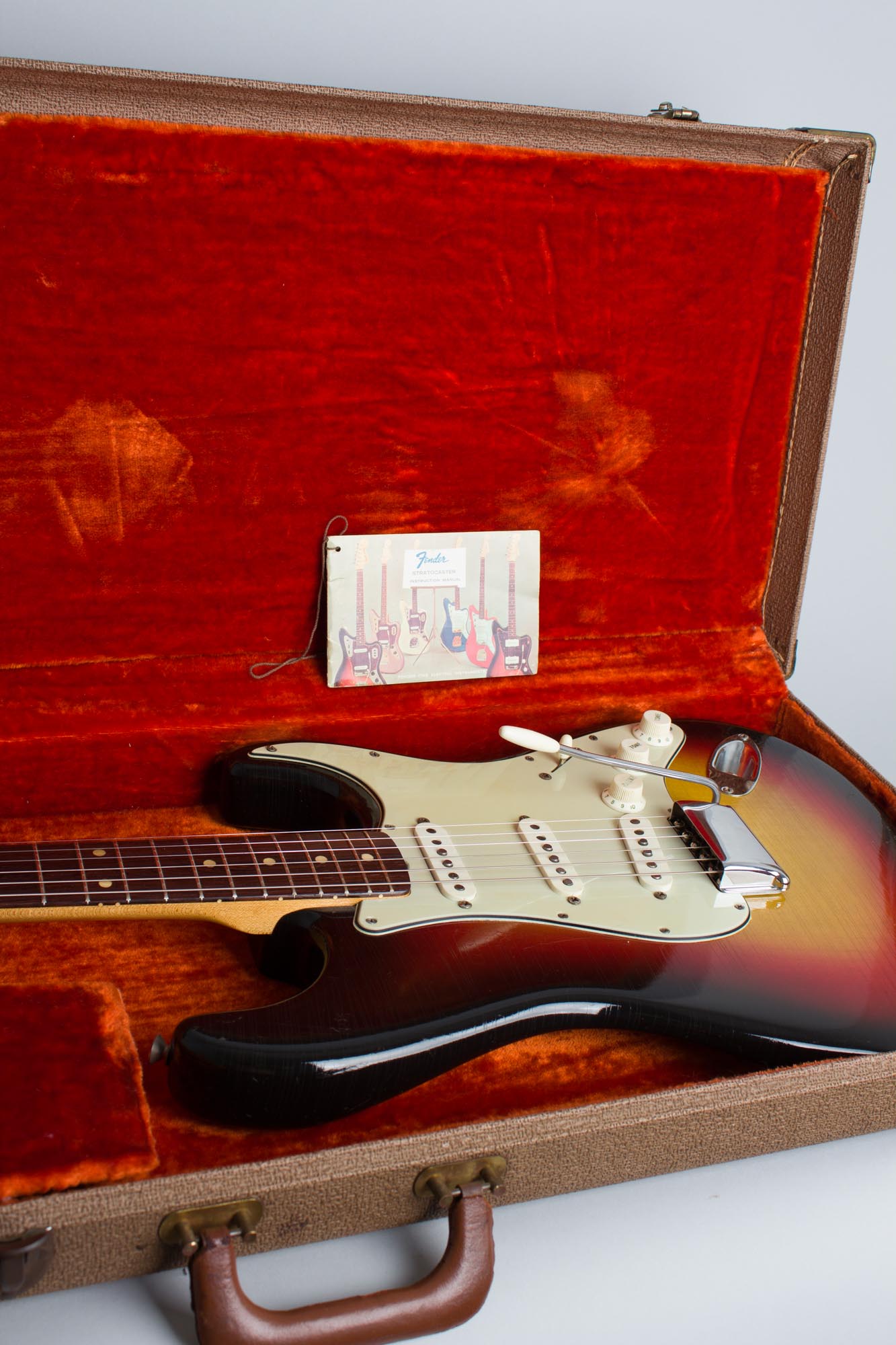 Fender Stratocaster Solid Body Electric Guitar (1963)