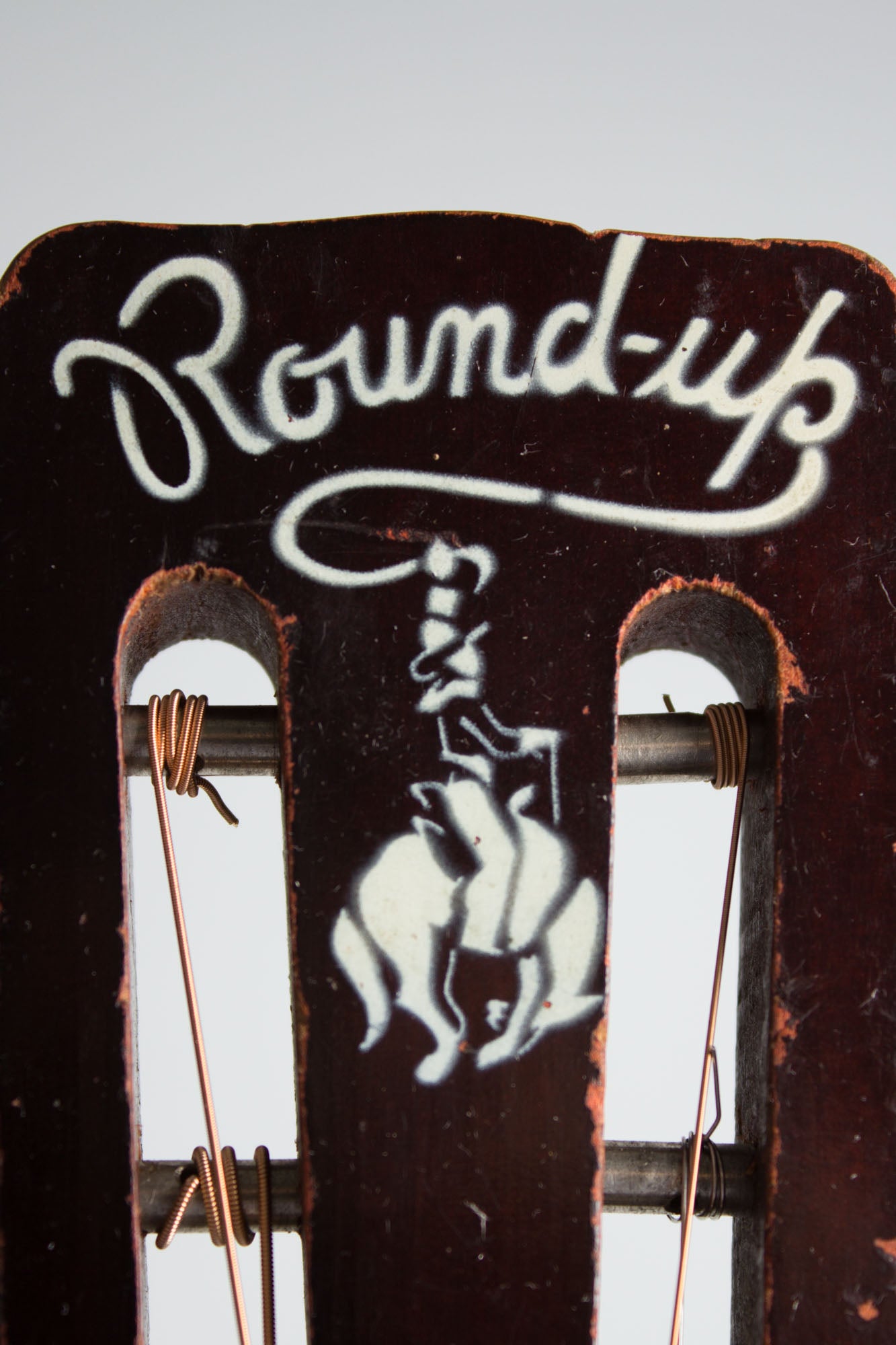 Harmony Supertone Gene Autry Round Up Flat Top Acoustic Guitar (1940)