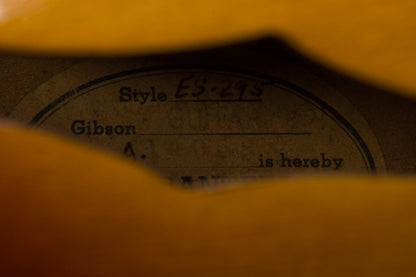 Gibson ES-295 Sunburst Custom Arch Top Hollow Body Electric Guitar (1953)