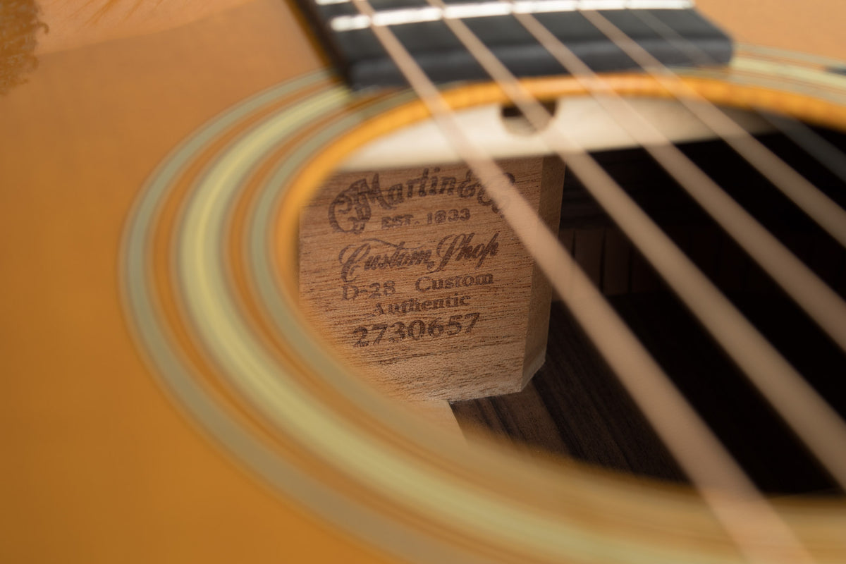 C. F. Martin D-28 Authentic Custom Shop Aged Flat Top Acoustic Guitar (2022)