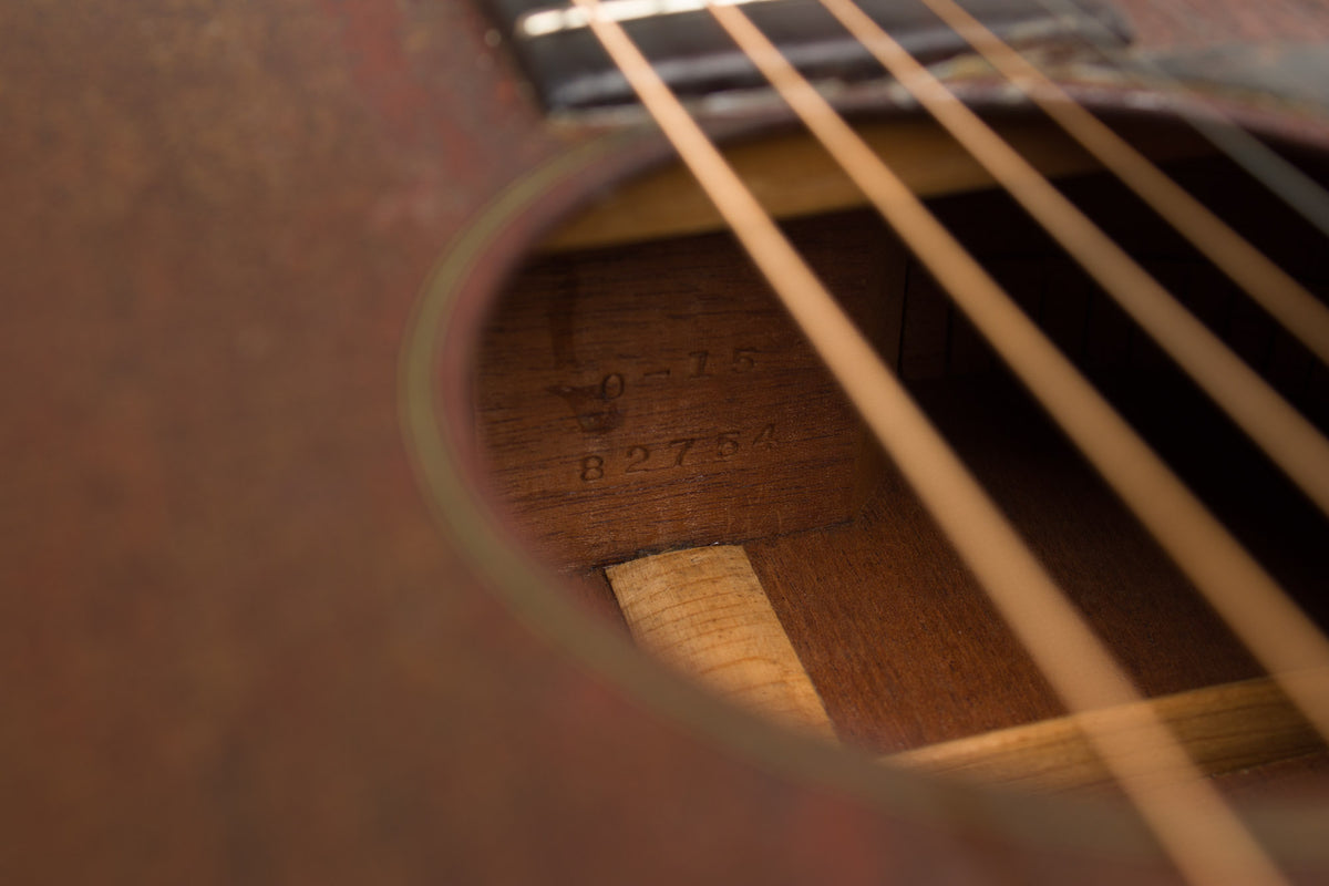 C. F. Martin 0-15 Flat Top Acoustic Guitar (1942)