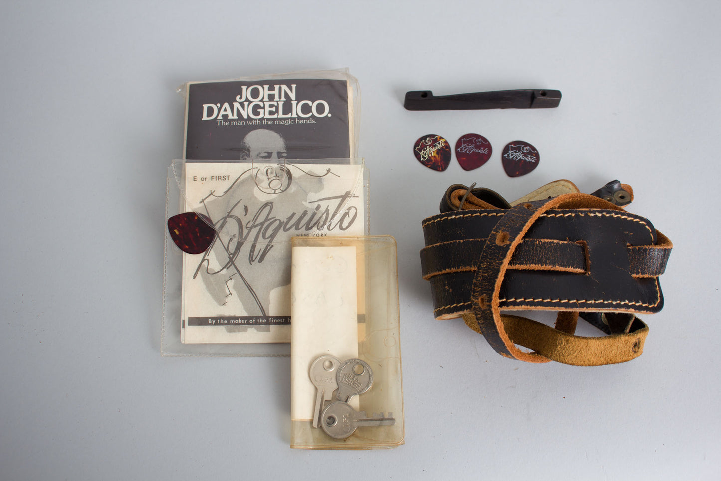D'Aquisto New Yorker Delux Arch Top Acoustic Guitar (1967)