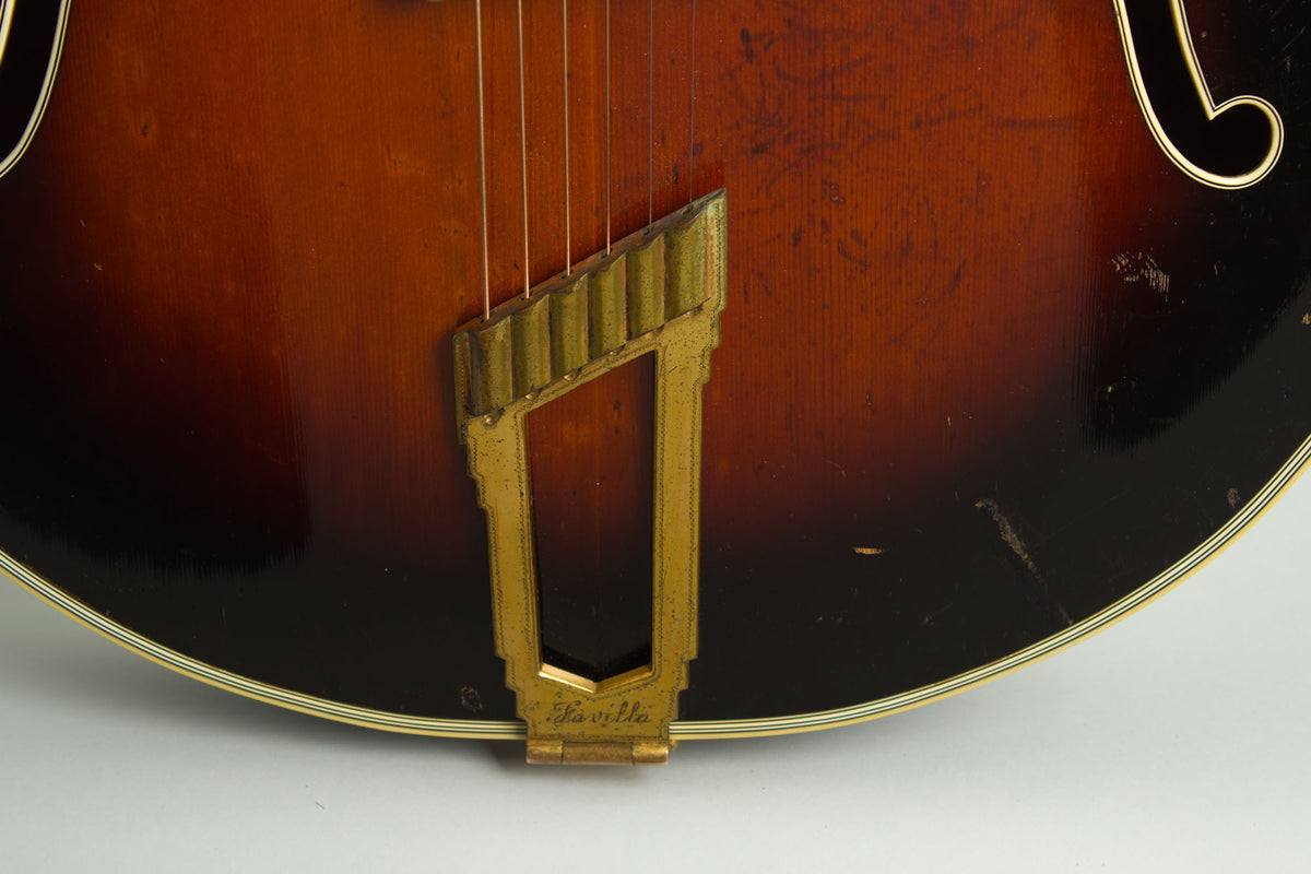 Favilla Deluxe Arch Top Acoustic Guitar (1939)