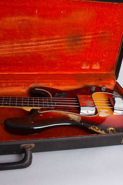 Fender Precision Bass Solid Body Electric Bass Guitar (1964)