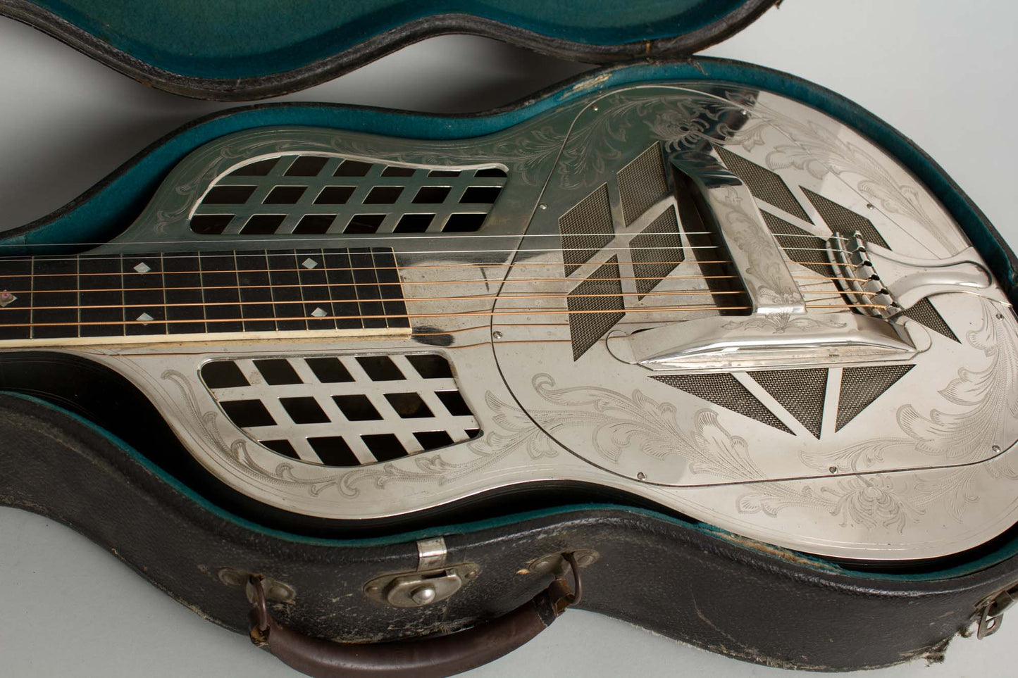 National Style 4 Tricone Squareneck Resophonic Guitar (1932)