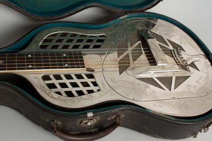 National Style 4 Tricone Squareneck Resophonic Guitar (1932)