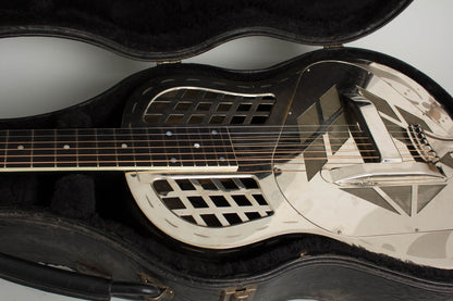 National Tricone Exploding Palm Tree Resophonic Guitar (1937)