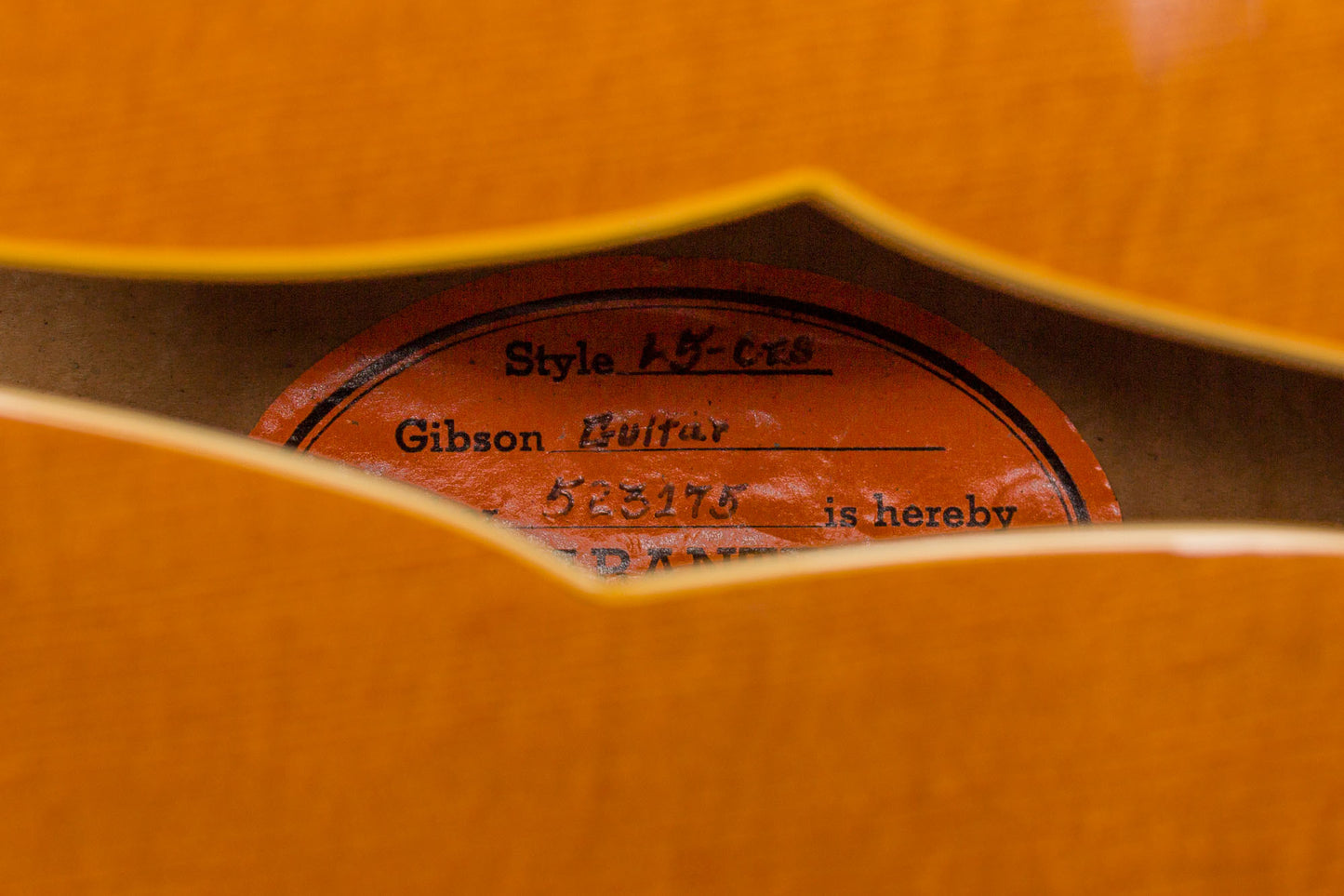 Gibson L-5CESN Arch Top Hollow Body Electric Guitar (1968)