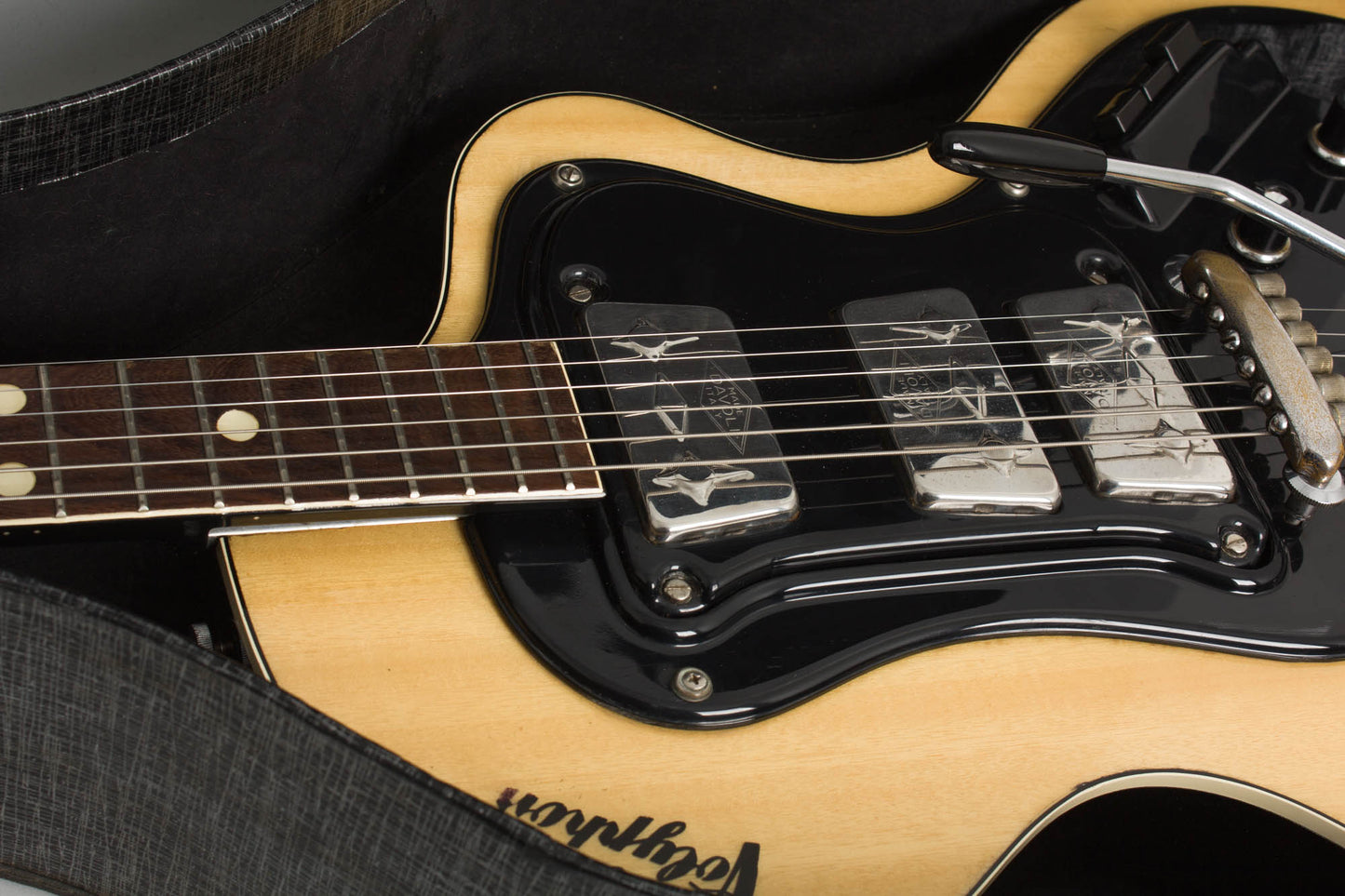 Wandre Polyphon Beta Semi-Hollow Body Electric Guitar (1964)