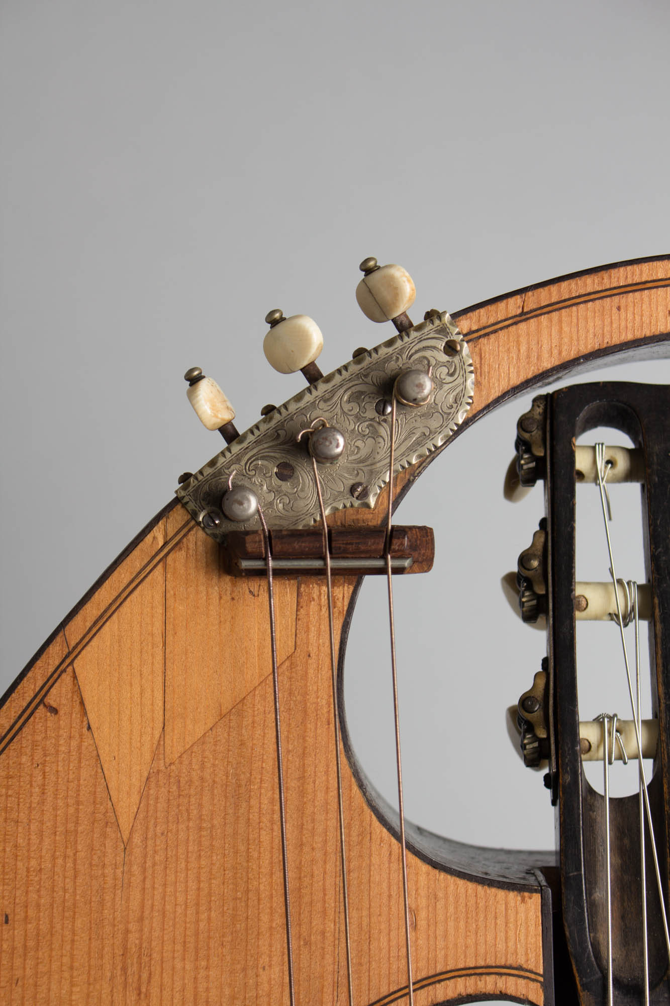 Luigi Mozzani Lyre Harp Guitar (1905)