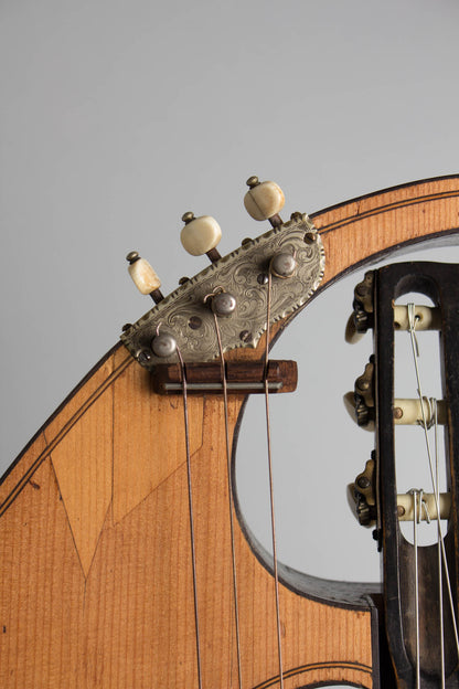 Luigi Mozzani Lyre Harp Guitar (1905)