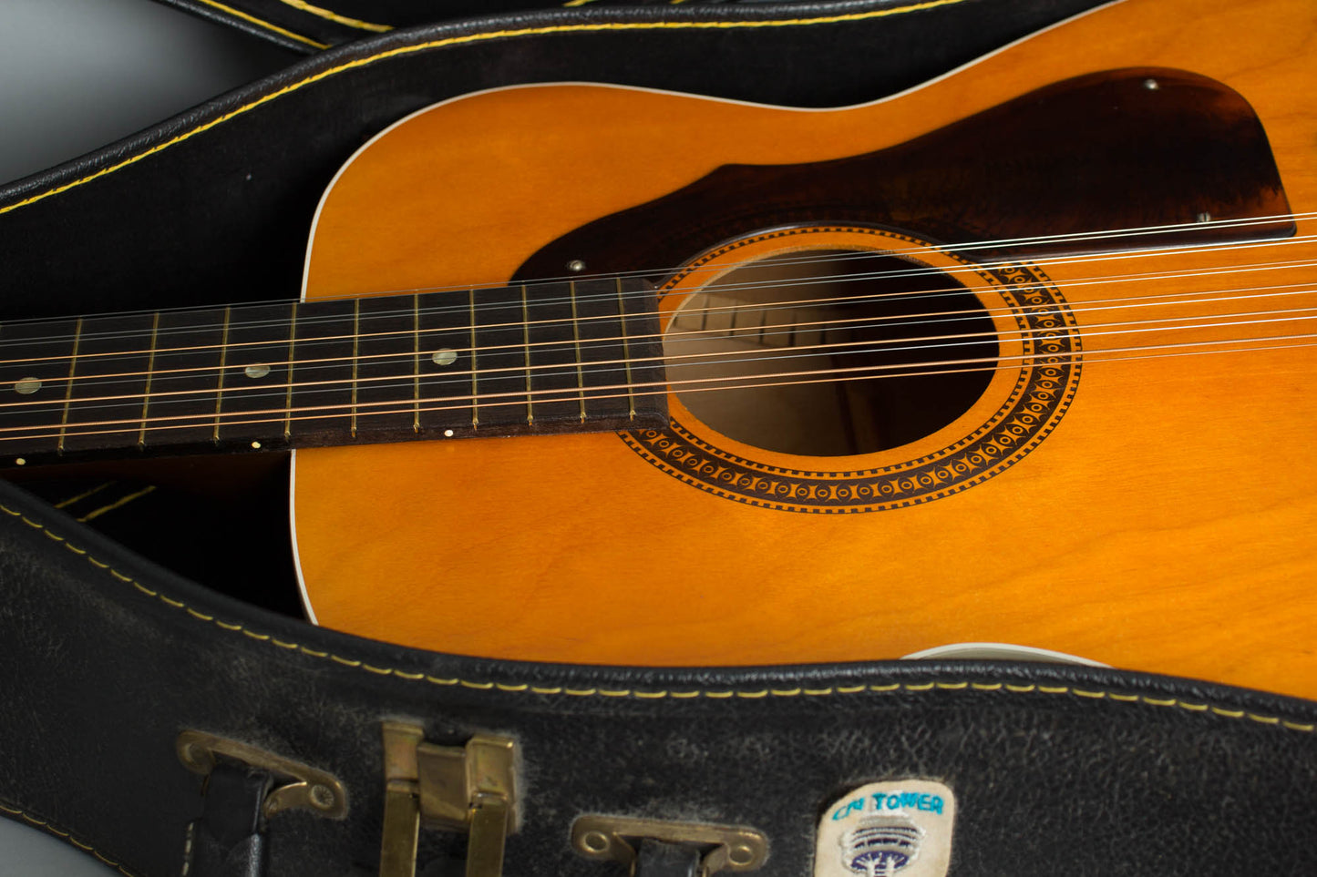 Harmony Silvertone Model 1227 12 String Flat Top Acoustic Guitar (1972)