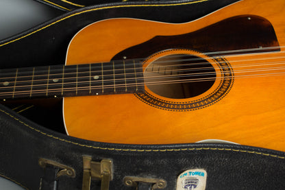 Harmony Silvertone Model 1227 12 String Flat Top Acoustic Guitar (1972)