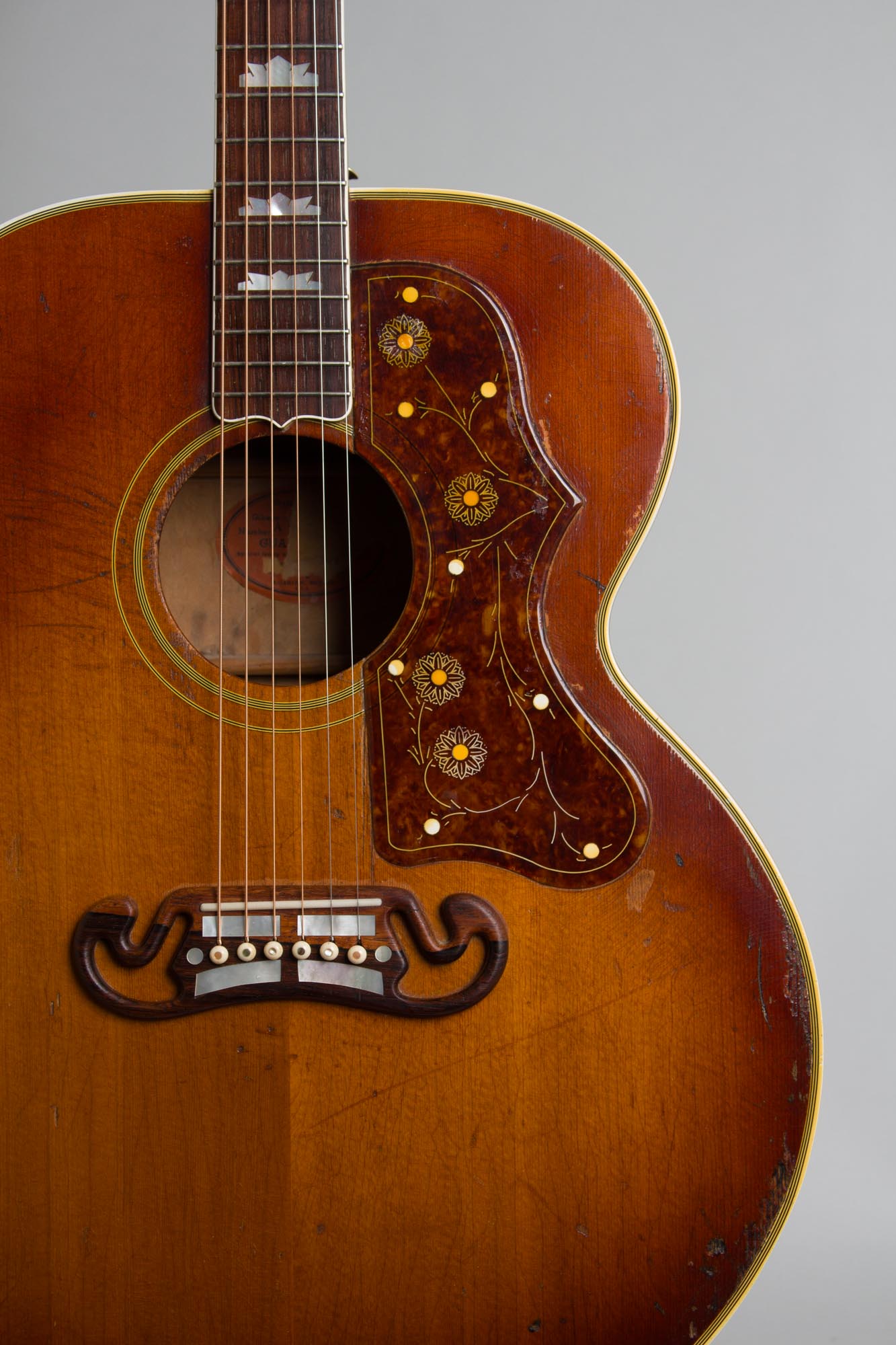 Gibson J-200 Flat Top Acoustic Guitar (1954)