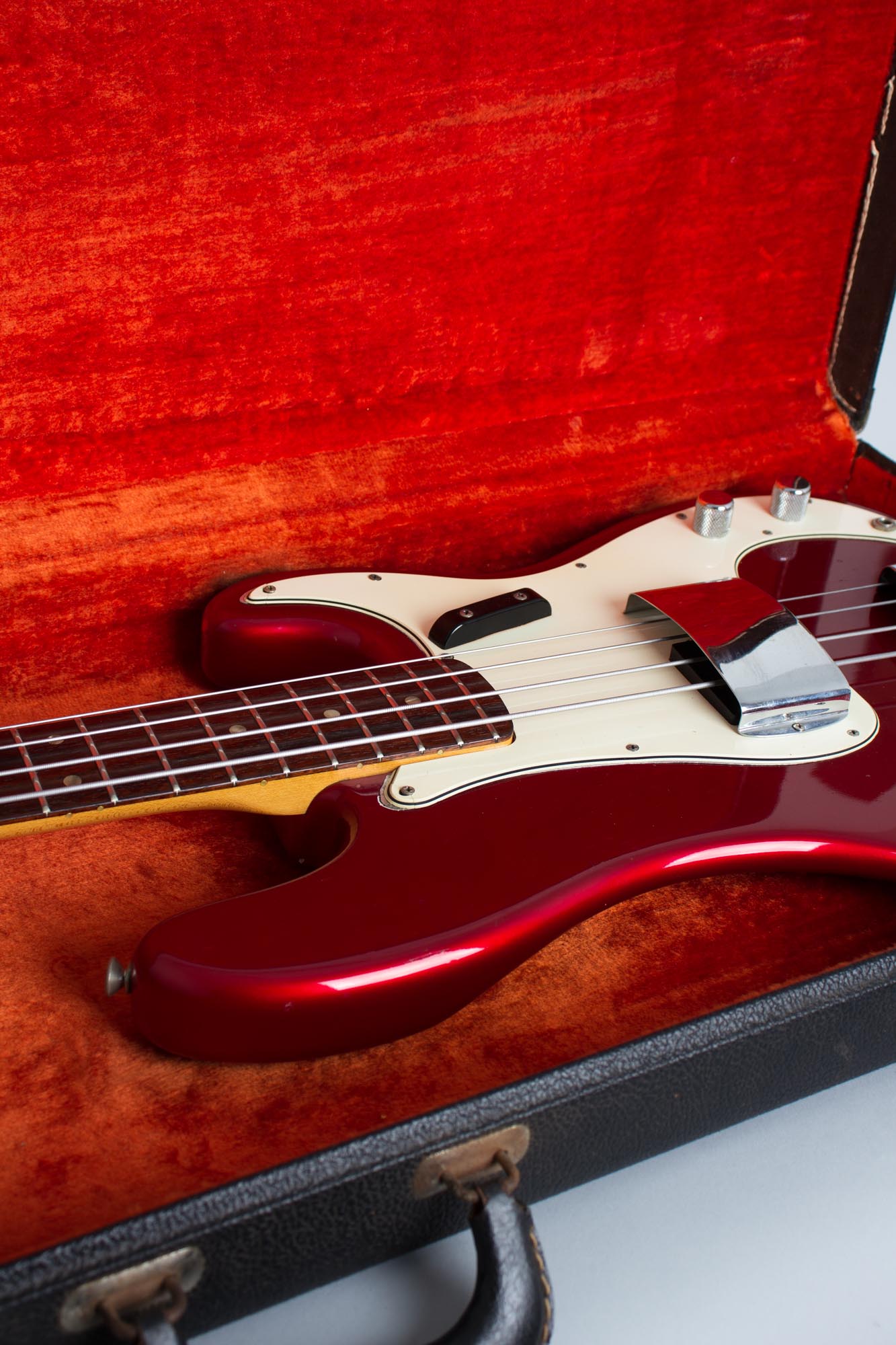 Fender Precision Bass Solid Body Electric Bass Guitar (1966)
