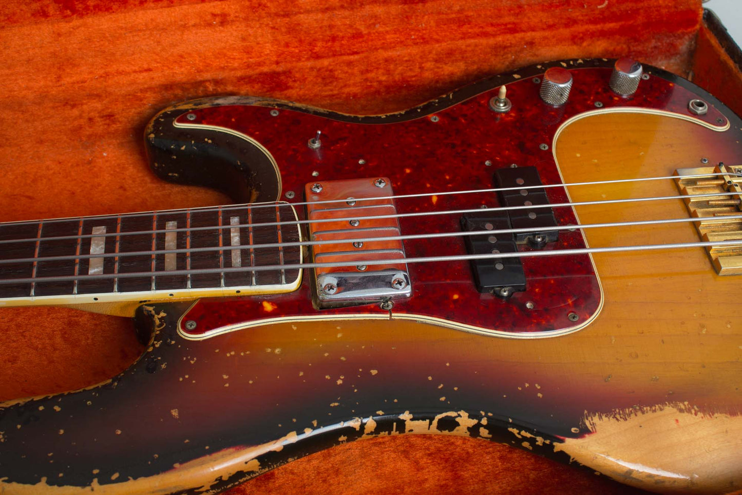 Fender Precision/Jazz Bass Solid Body Electric Bass Guitar (1968)