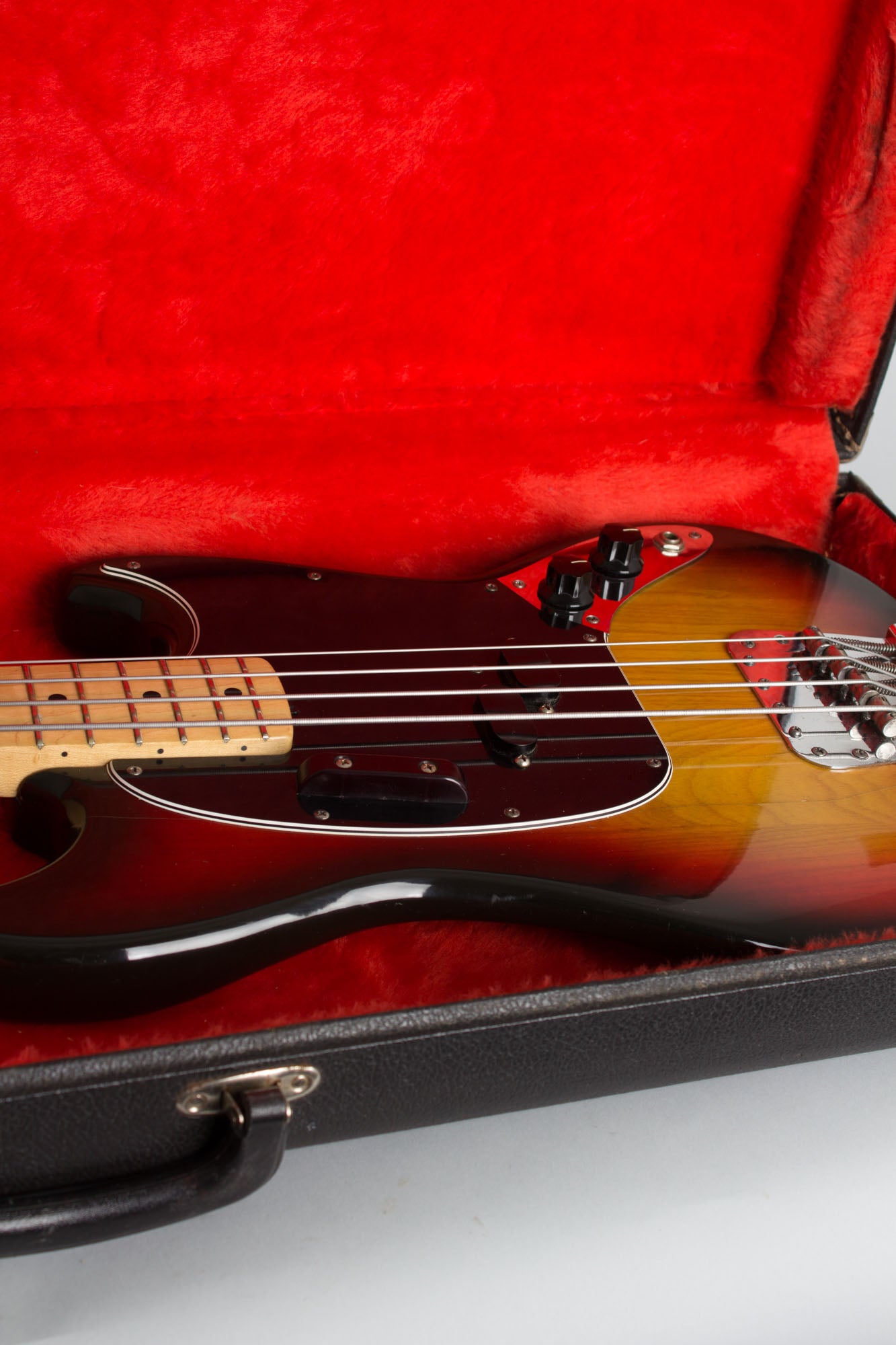 Fender Mustang Solid Body Electric Bass Guitar (1976)