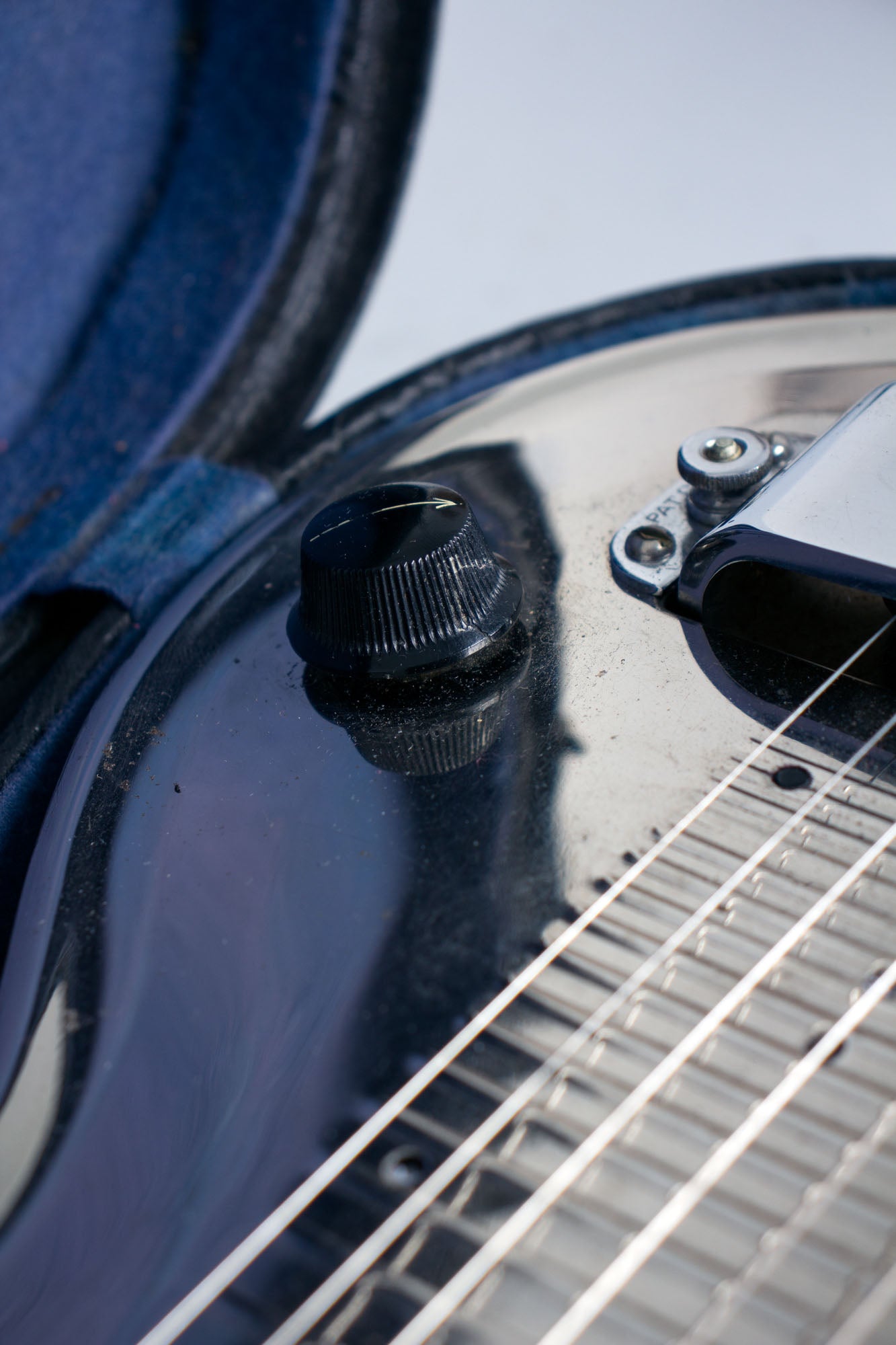 Rickenbacker Silver Hawaiian Lap Steel Electric Guitar (1937)