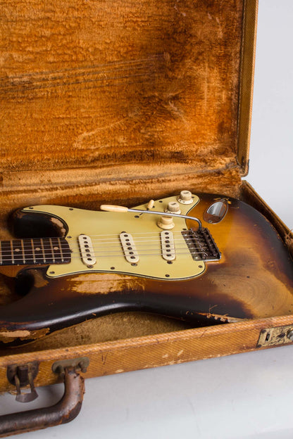 Fender Stratocaster Solid Body Electric Guitar (1959)