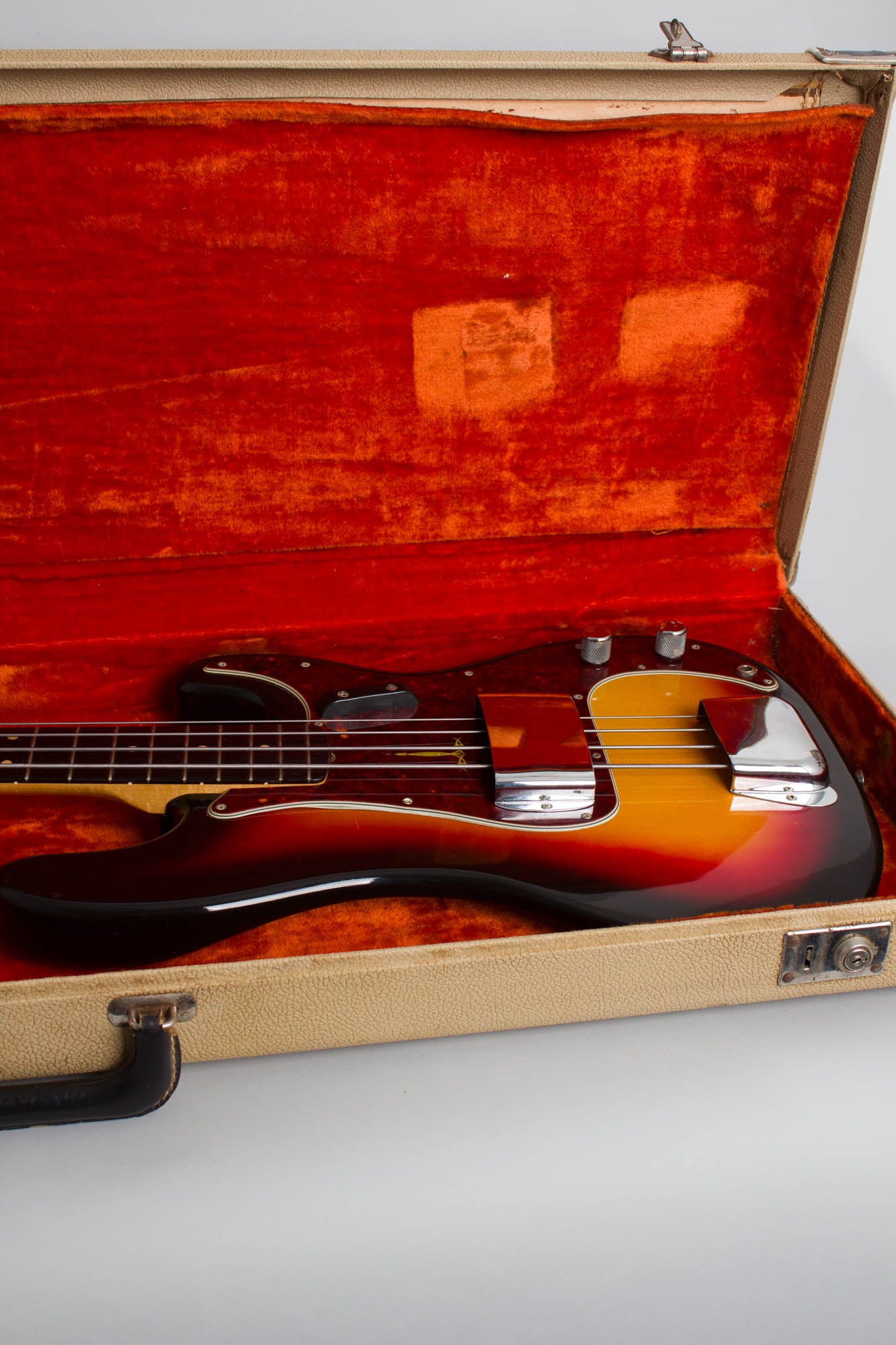 Fender Precision Bass Solid Body Electric Bass Guitar (1963)