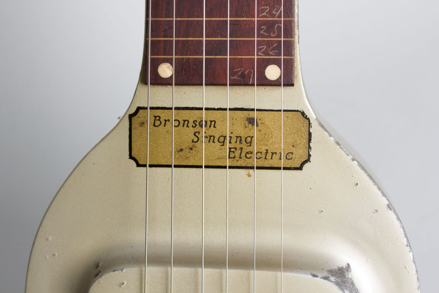 National-Dobro Corp. Bronson Singing Electric Lap Steel Electric Guitar (1935)