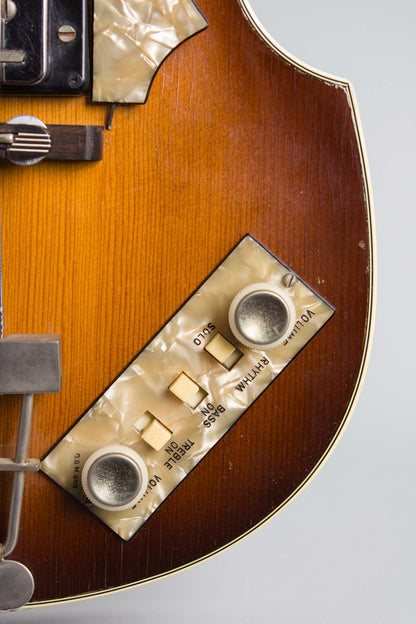 Hofner 500/1 Beatle Bass Hollow Body Electric Bass Guitar (1965)