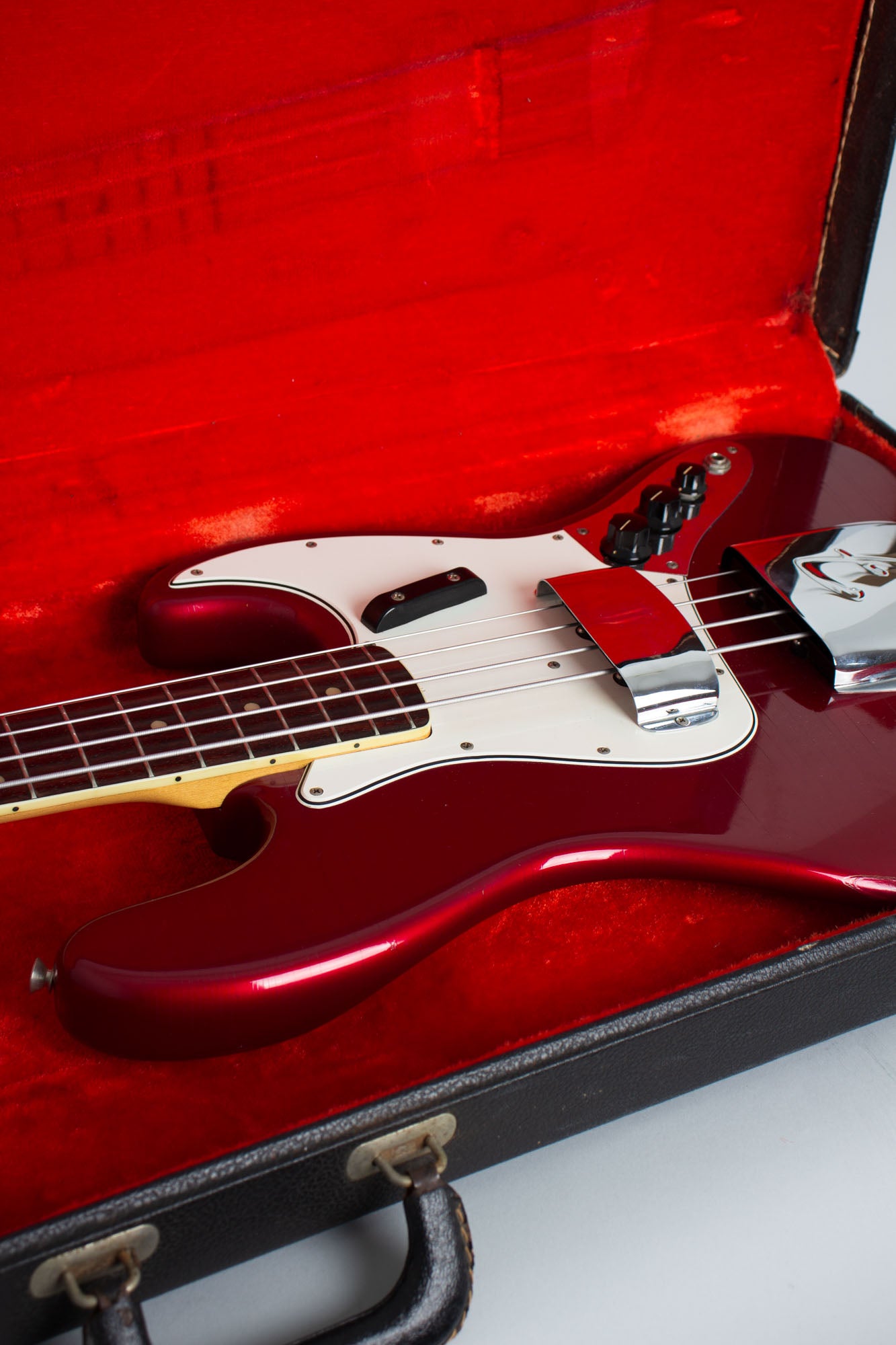 Fender Jazz Bass Solid Body Electric Bass Guitar (1966)