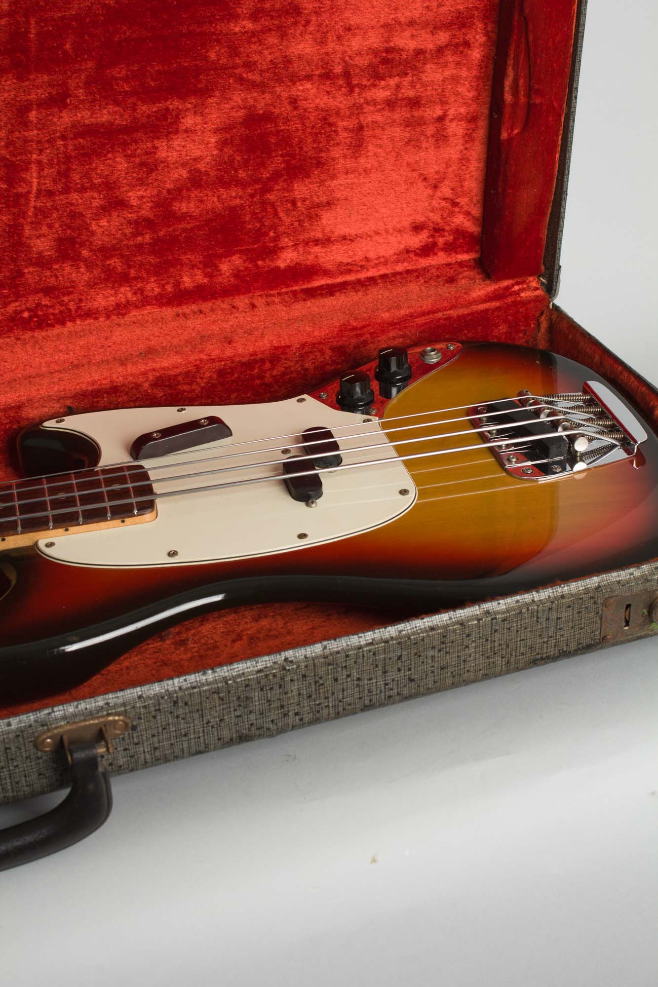 Fender Mustang Solid Body Electric Bass Guitar (1973)