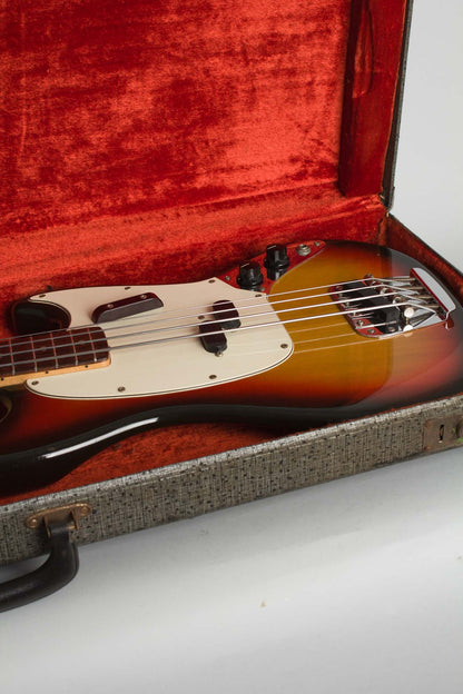 Fender Mustang Solid Body Electric Bass Guitar (1973)
