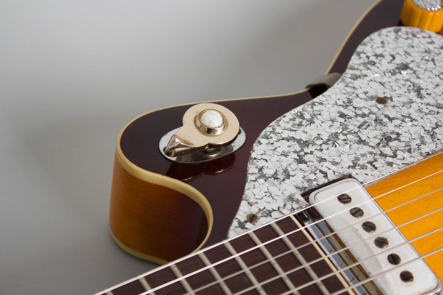 Premier Bantam Deluxe E-704 Arch Top Hollow Body Electric Guitar (1958)