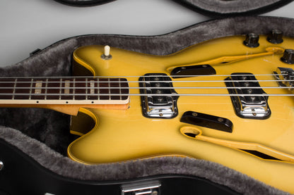 Fender Coronado Bass II Antigua Hollow Body Electric Bass Guitar (1968)