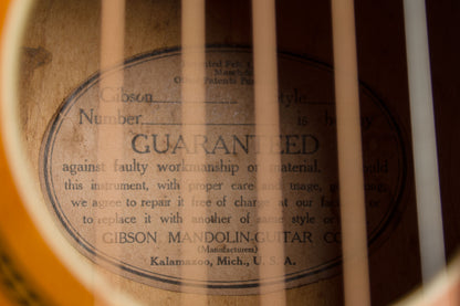 Gibson L-1 Arch Top Acoustic Guitar (1917)