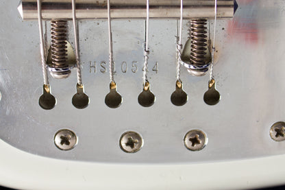 Fender White High Steel Electric Guitar (1956)