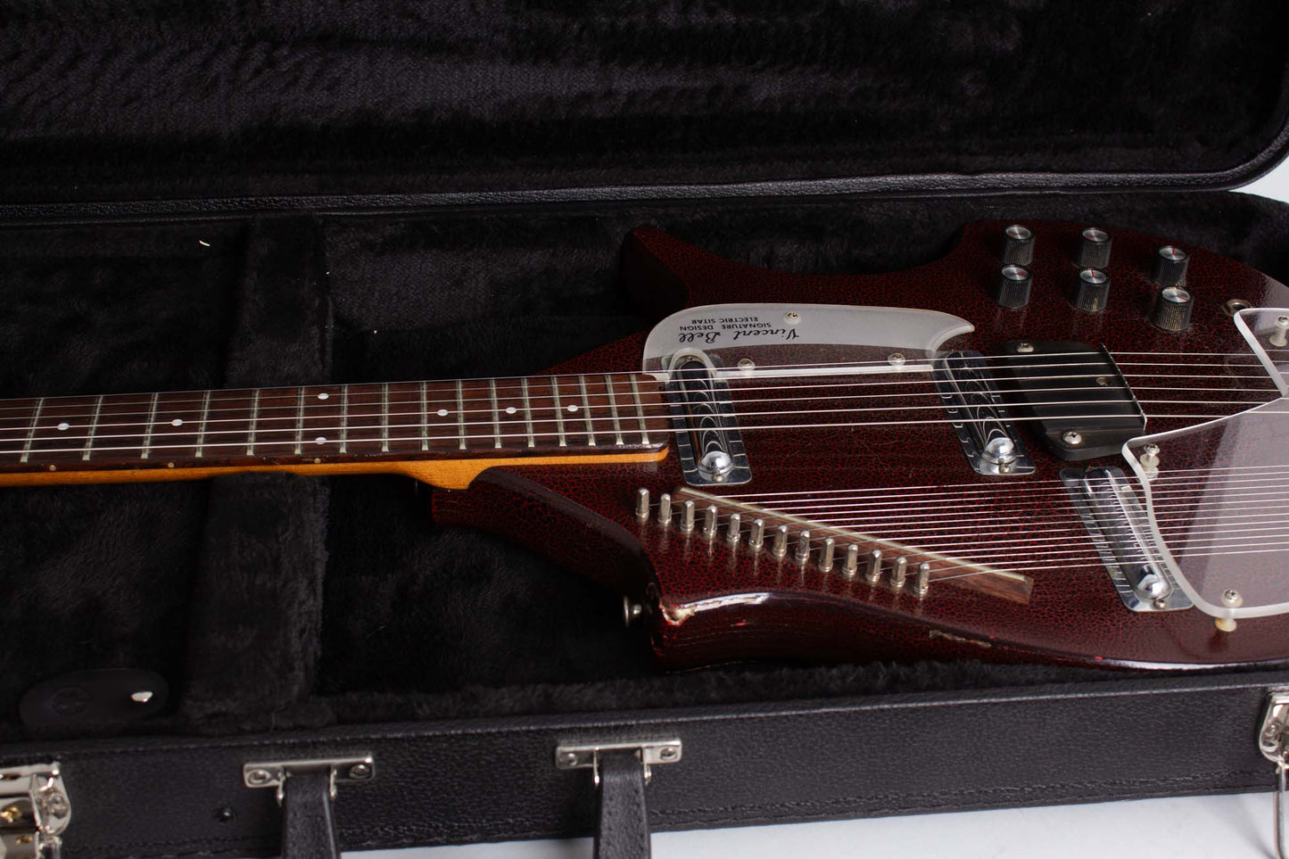 Danelectro Coral Vincent Bell Sitar Semi-Hollow Body Electric Guitar (1968)