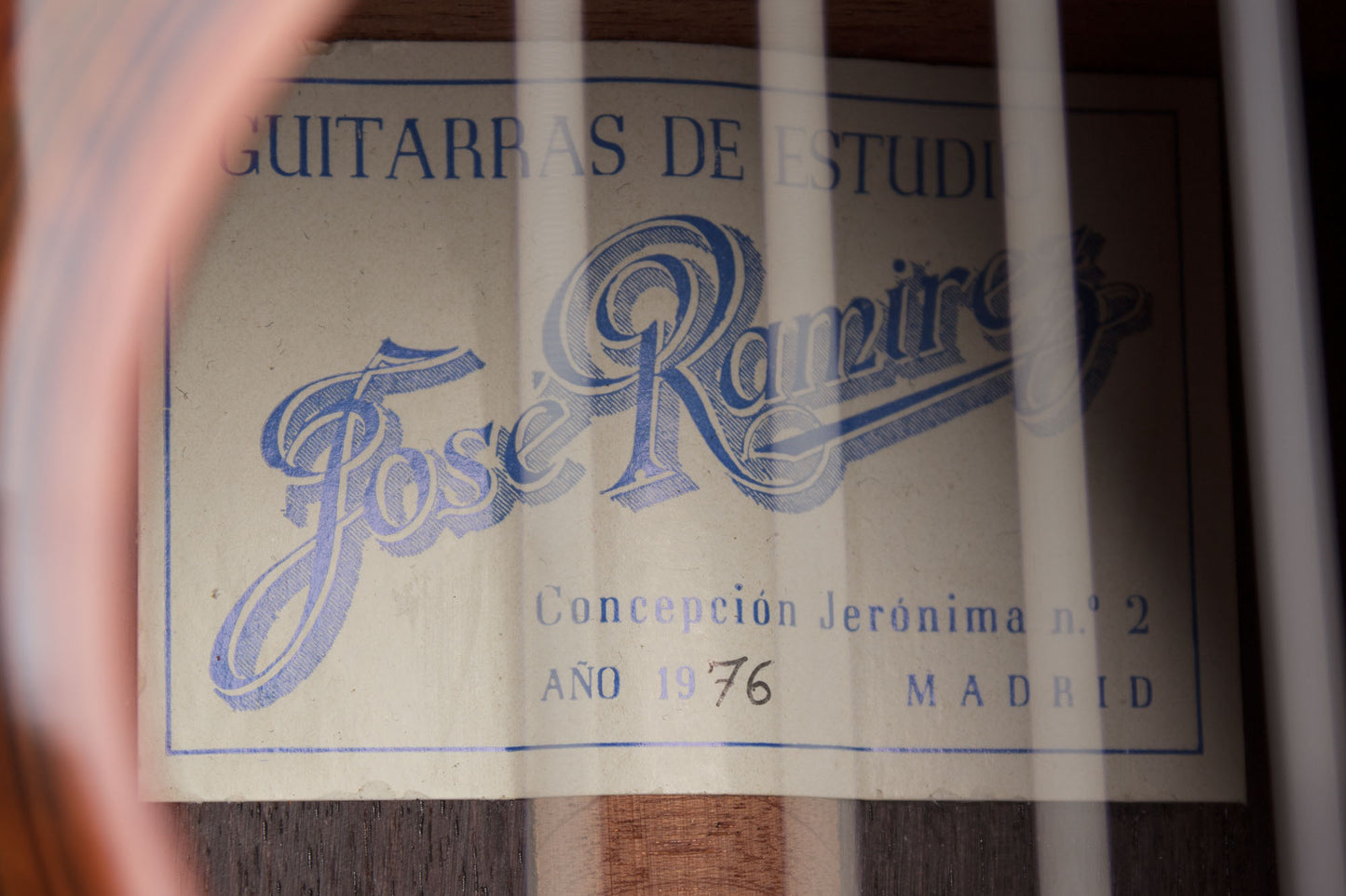 Jose Ramirez Estudio C 8 Classical Guitar (1976)