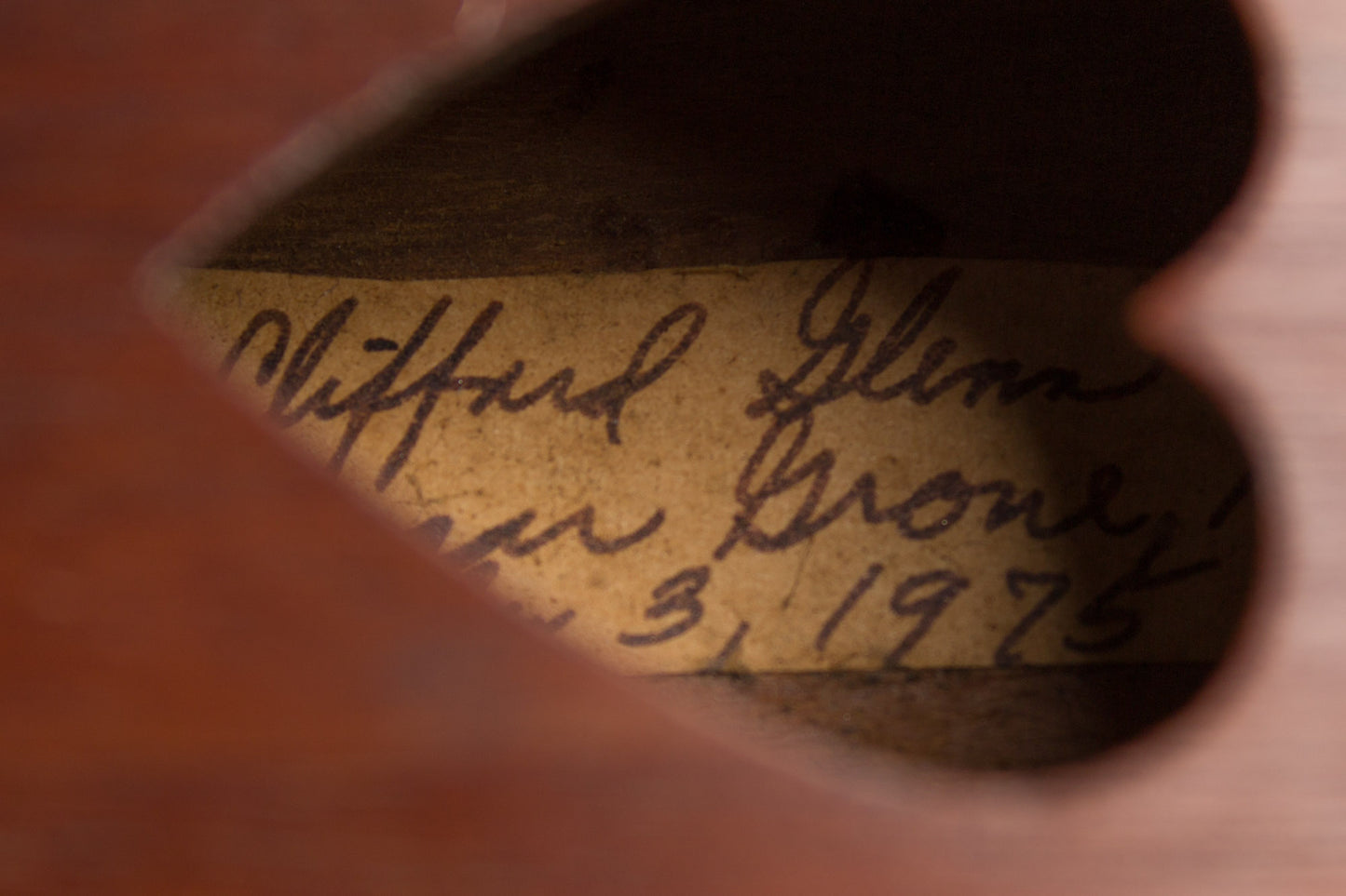 Clifford Glenn 3-String Appalachian Dulcimer (1975)