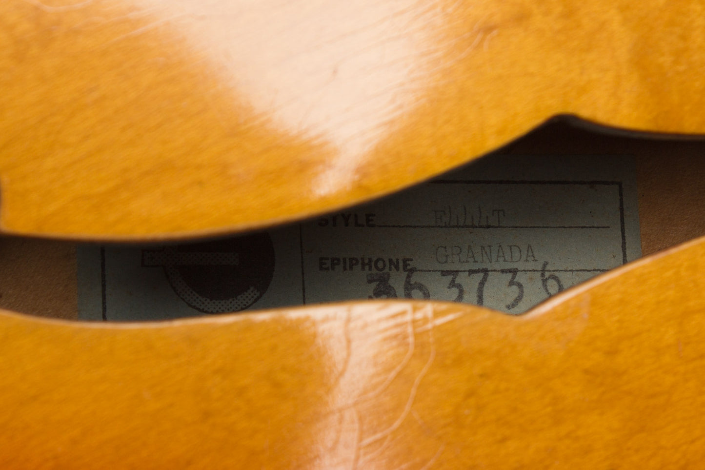Epiphone E444T Granada Thinline Hollow Body Electric Guitar (1965)