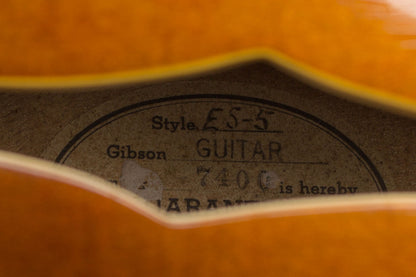Gibson ES-5 Arch Top Hollow Body Electric Guitar (1951)