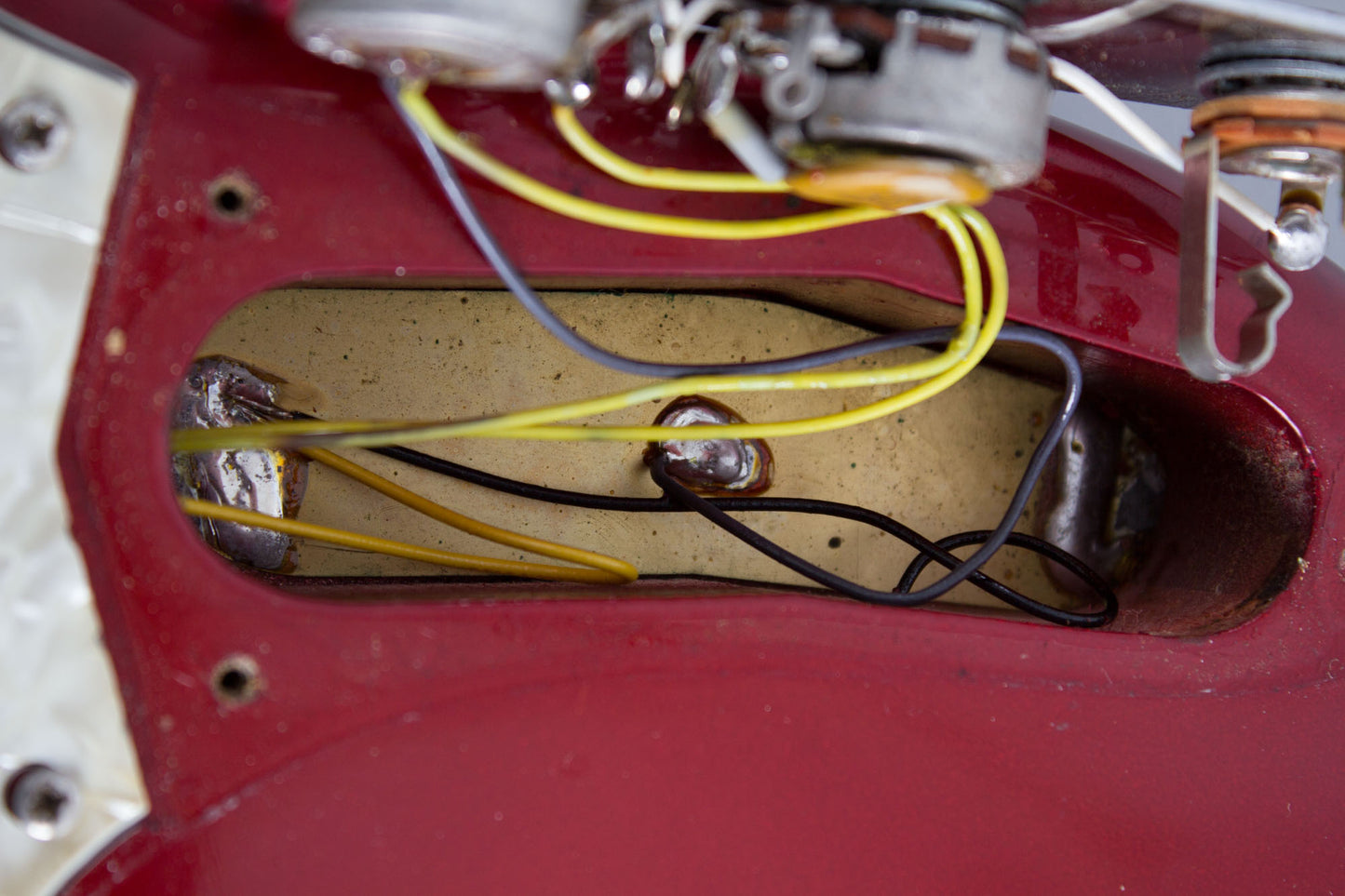 Fender Competition Mustang Solid Body Electric Bass Guitar (1971)