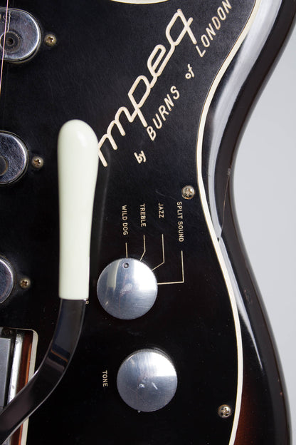 Burns Ampeg Wild Dog EG-1S Jazz Split Sound Solid Body Electric Guitar (1964)