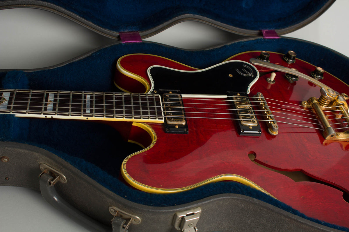 Epiphone Sheraton E212T Arch Top Semi-Hollow Body Electric Guitar (1962)