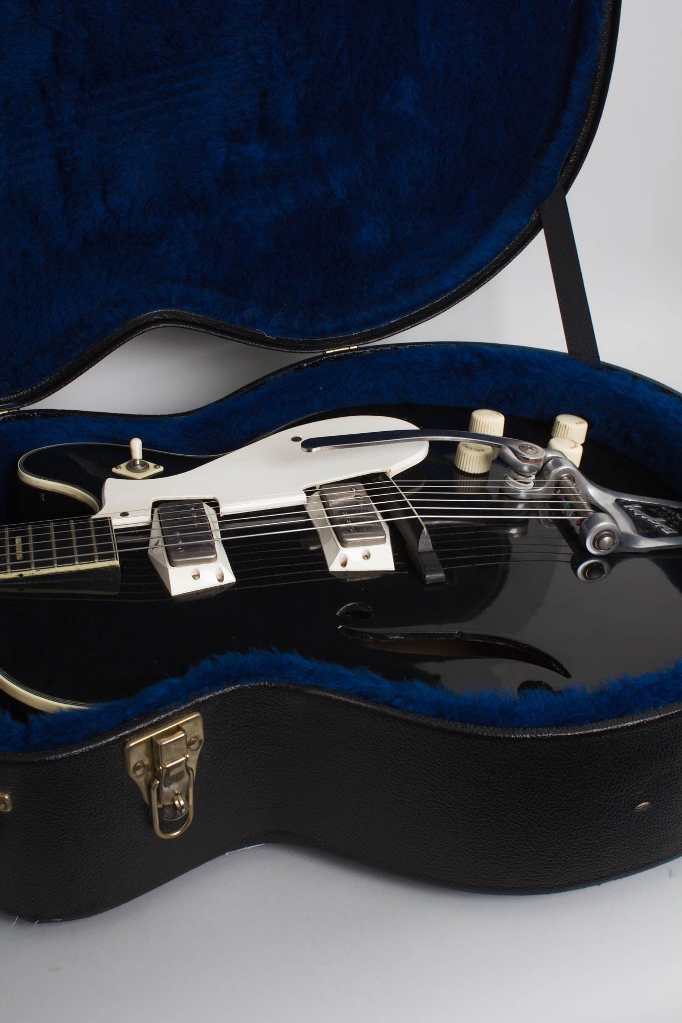 Harmony Silvertone Model 1446L Thinline Hollow Body Electric Guitar (1962)