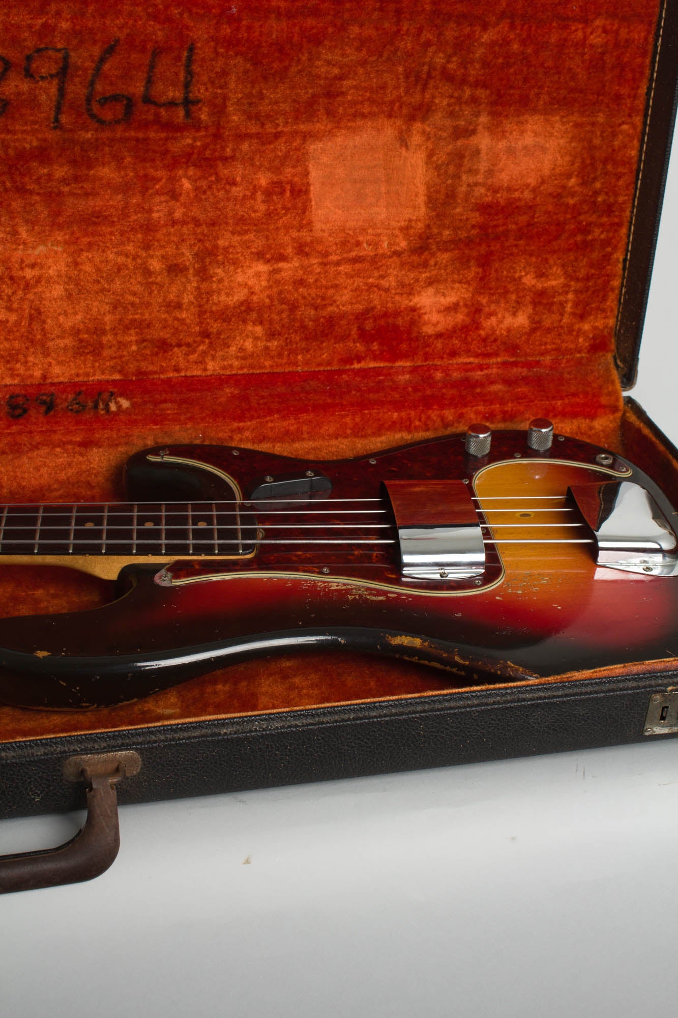 Fender Precision Bass Solid Body Electric Bass Guitar (1964)