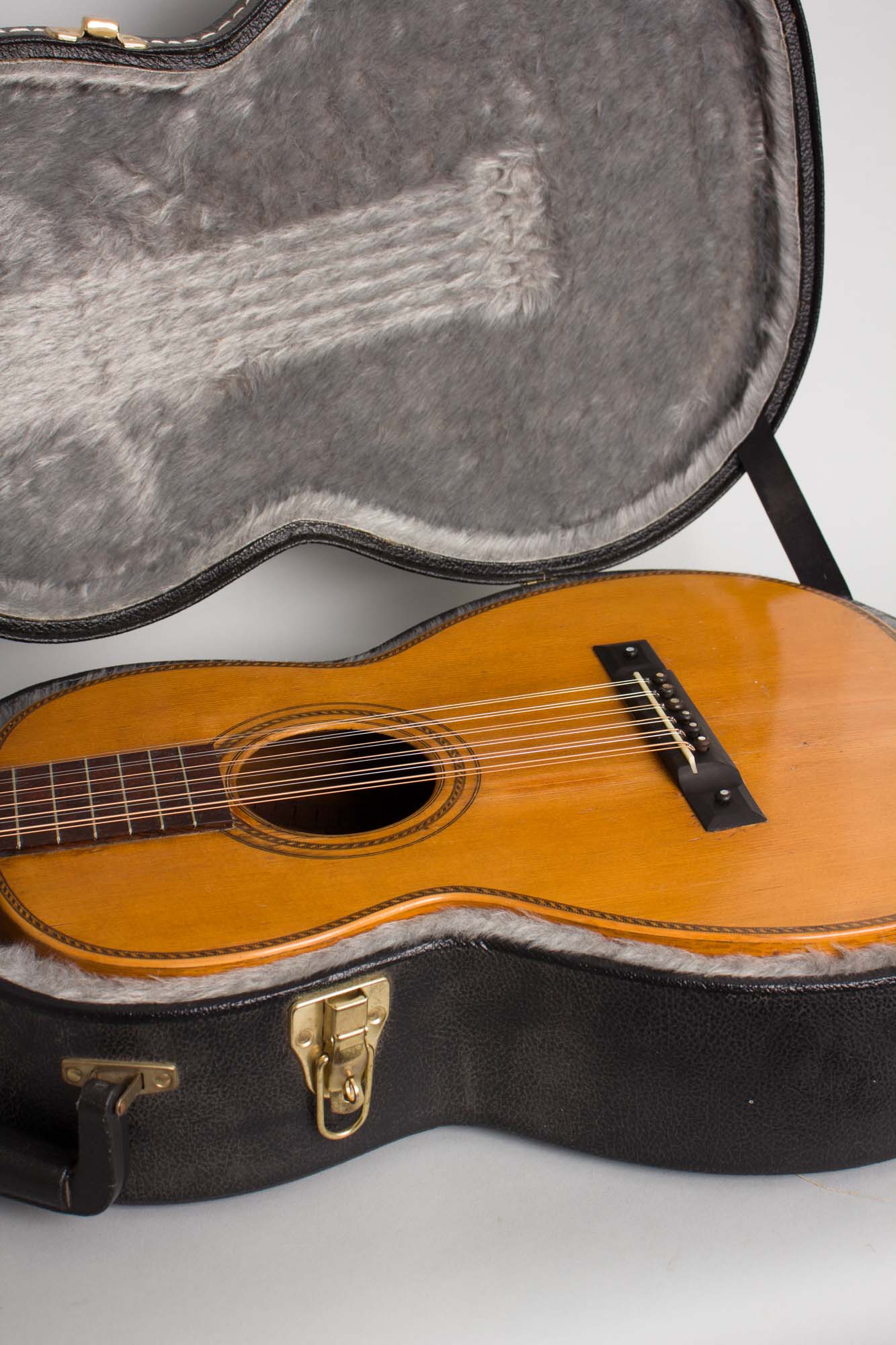 Grunewald 12 String Flat Top Acoustic Guitar (1902)