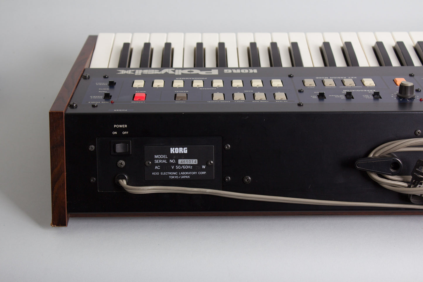 Korg PolySix Programmable Polyphonic Synthesizer (1981)